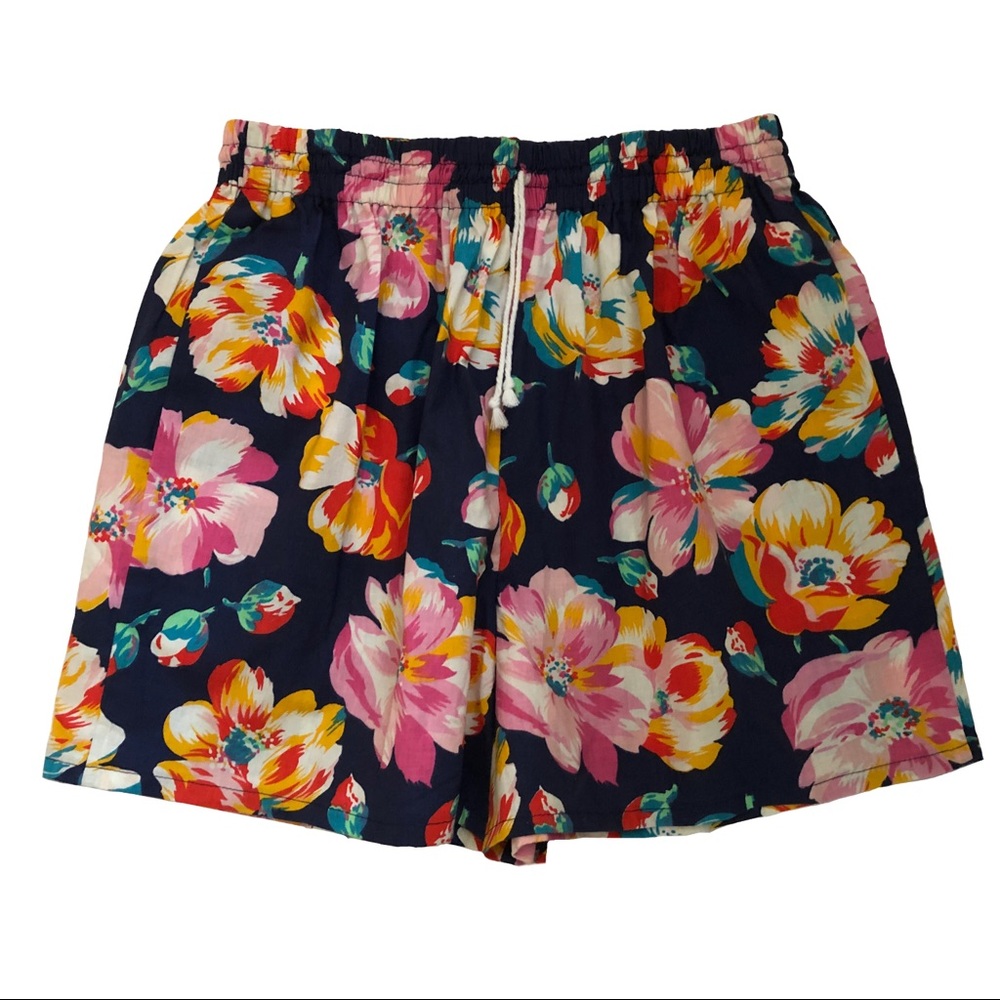 Homemade Jams®️ Navy Floral Print Shorts